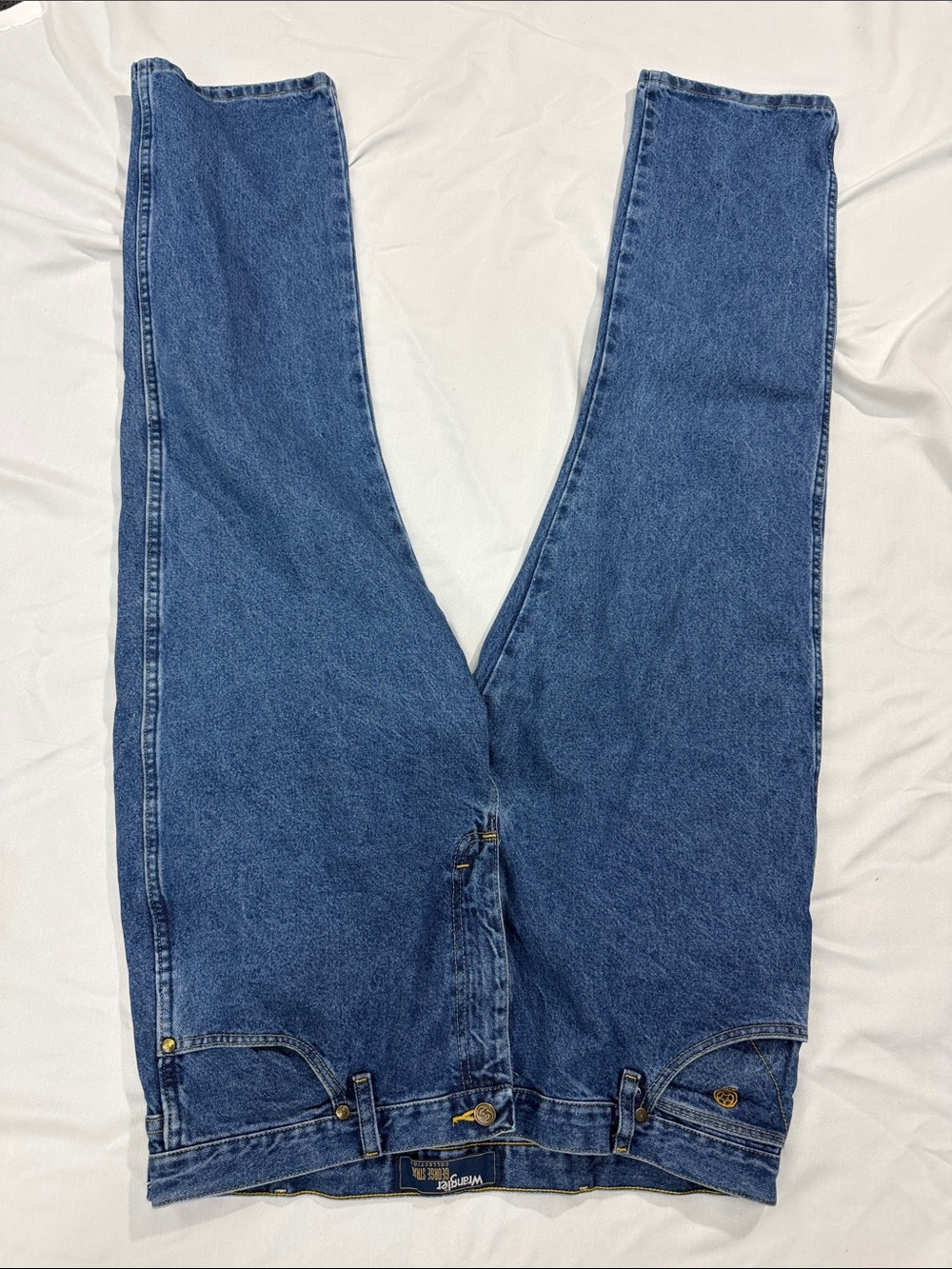 Wrangler Blue Bootcut Men’s Jeans